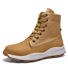 High Quality Outdoor Male Hiking Shoes Waterproof Mountain Boots Men Anti-Slip Climbing Trekking Shoes Military Tactical Boots